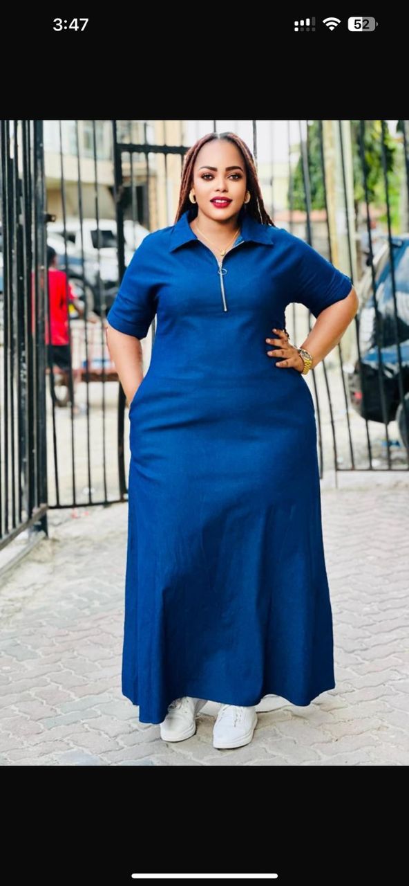 blue dress jeans dress