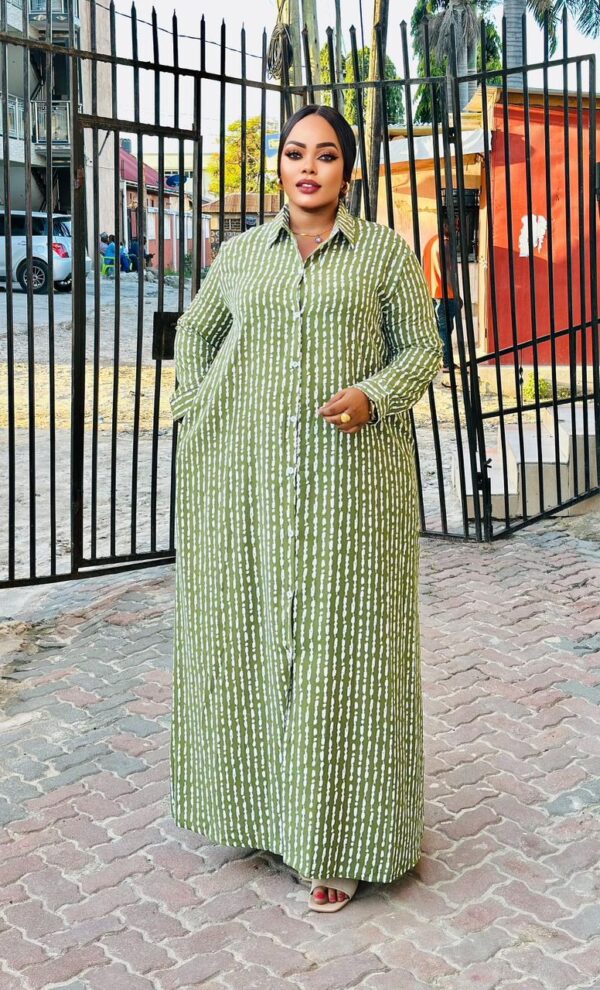 green nn dress for women