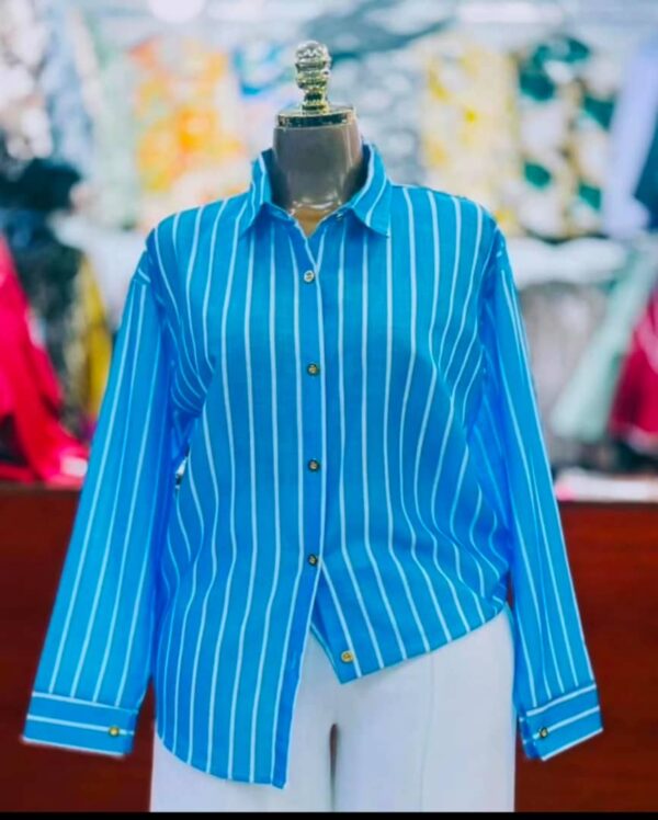 blue shirt