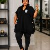 fringe poncho blouse