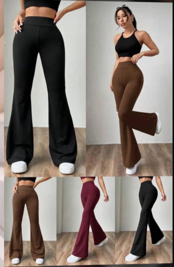 pant high-waisted flare leggigs