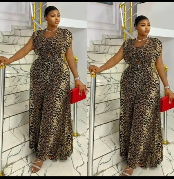 jumpsuit leopard