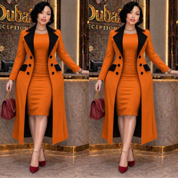 orange costume cotton