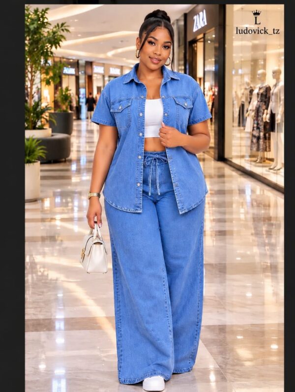 jeans complete shortsleeve