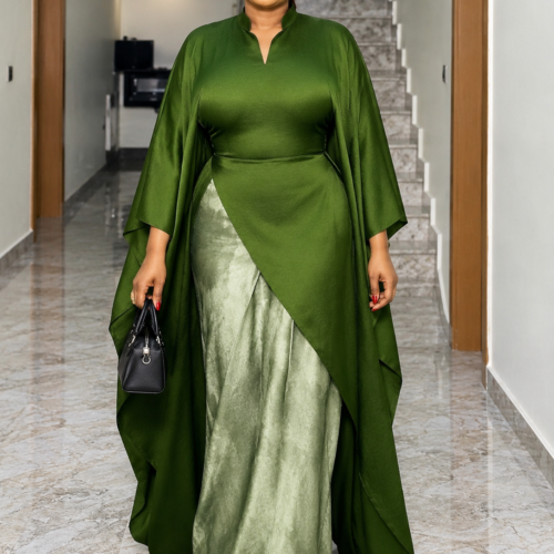 green dress image new trend complete