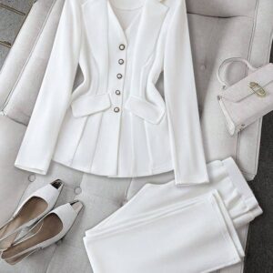 white suit