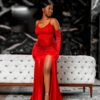 red dress