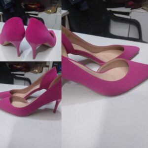 high hills pink shoes