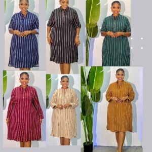 line dress