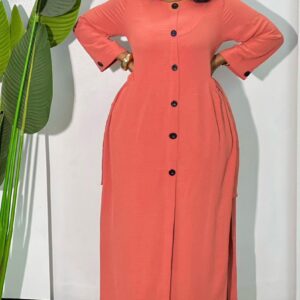 Orange dress