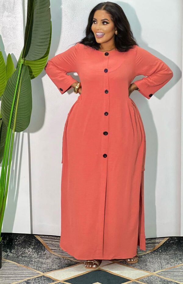 Orange dress