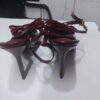 high hills red shoes