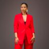 red suit