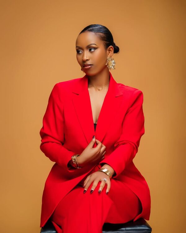 red suit