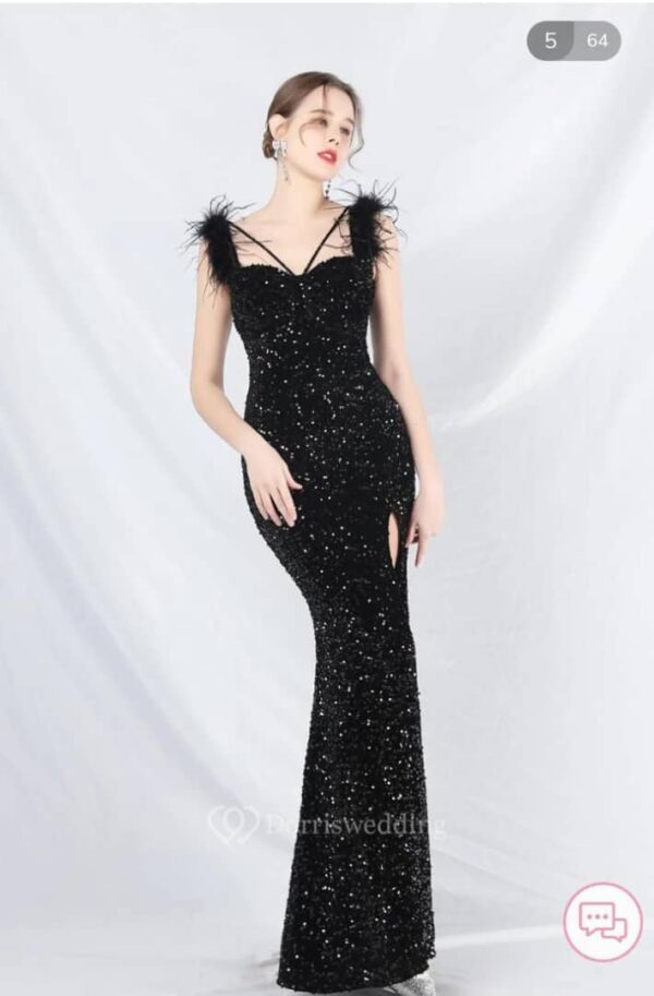 black dress