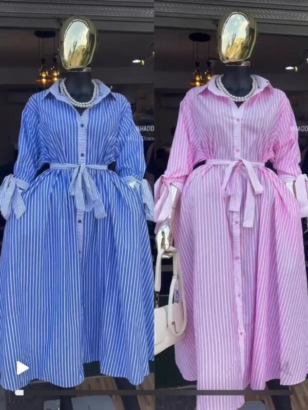 line dress