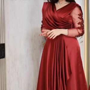 red dress