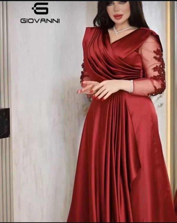 red dress